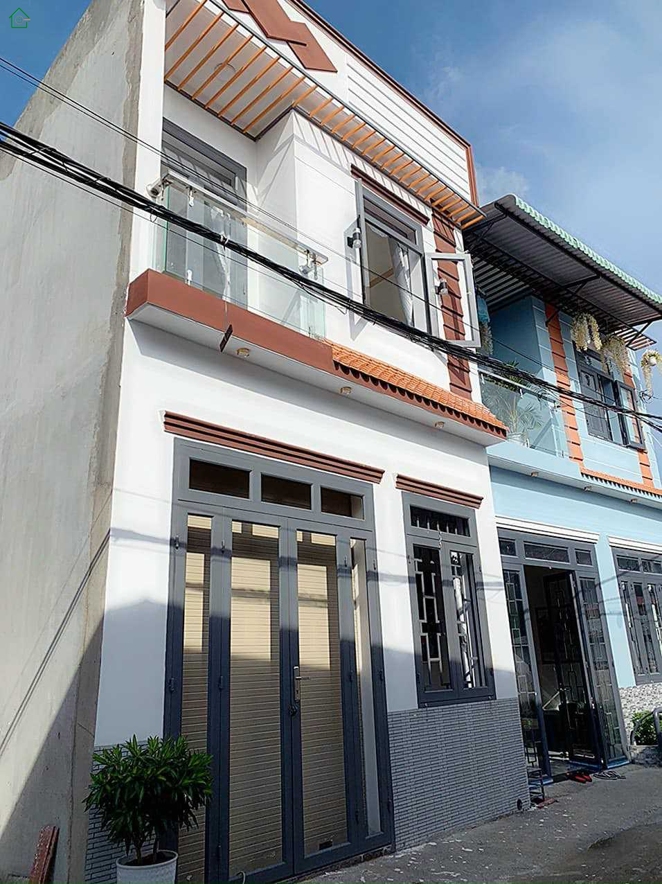 Bán nhà diện tích 100m2 mới hoàn thiện kp2, chợ điều, Long Bình, Biên Hòa