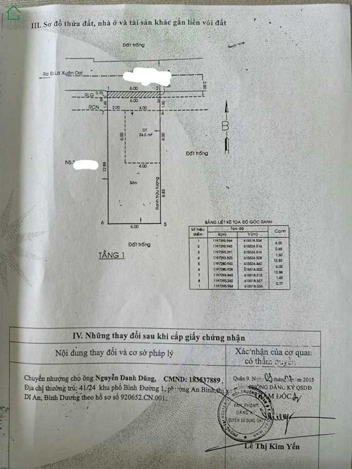 BÁN DÃY TRỌ CỰC ĐẸP 1 xẹt Lã Xuân Oai- Lò Lu. CÁCH CHỢ 30m đi bộ. HẺM XE HƠI.
